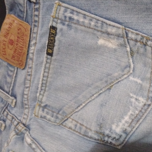 Lucky brand lee jeans size 4/27 - Picture 6 of 7